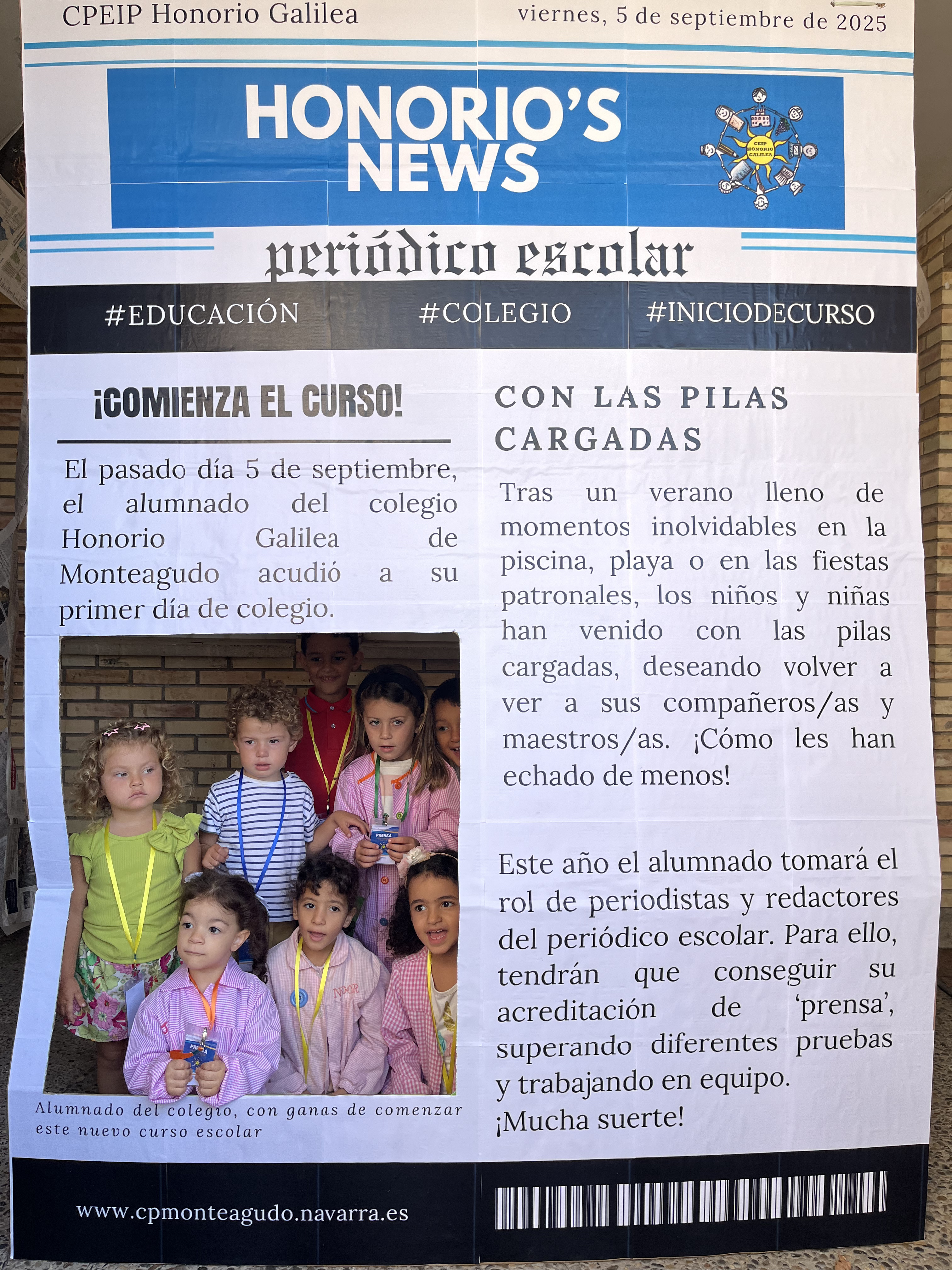 primer día de clase